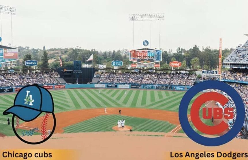 Chicago cubs vs Dodgers match player stats