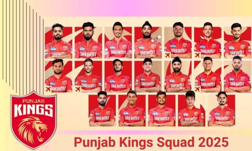Punjab Kings Squad 2025