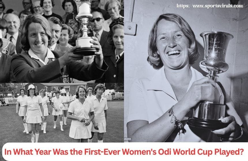 In What Year Was the First-Ever Women's Odi World Cup Played