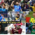 Most Runs in ODI World Cup