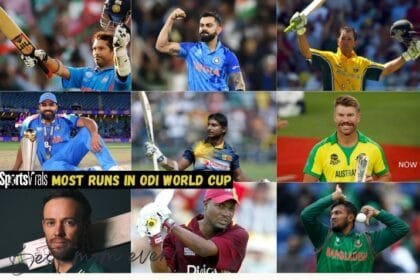 Most Runs in ODI World Cup