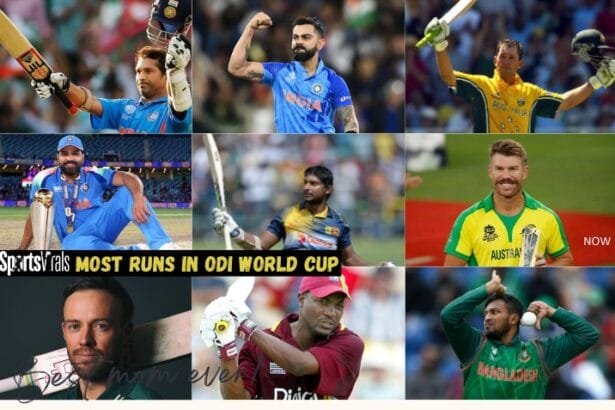 Most Runs in ODI World Cup