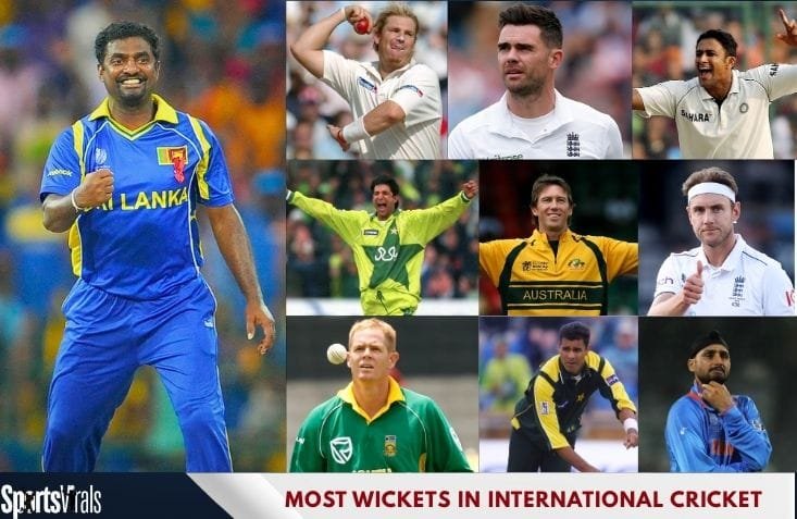 Most Wickets in International Cricket