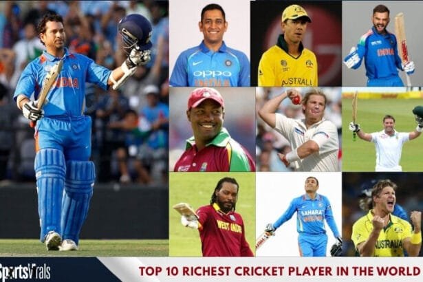 Top 10 Richest Cricket Player in the World  
