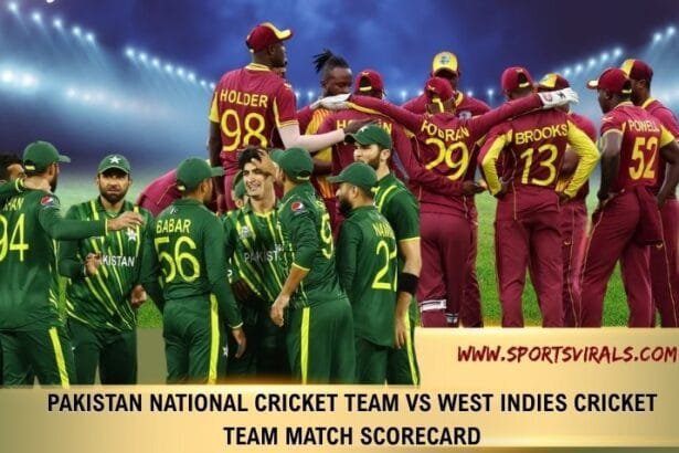Pakistan National Cricket Team Vs West Indies Cricket Team Match Scorecard