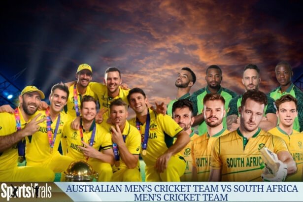 Australian Men’s Cricket Team vs South Africa National Cricket Team Timeline
