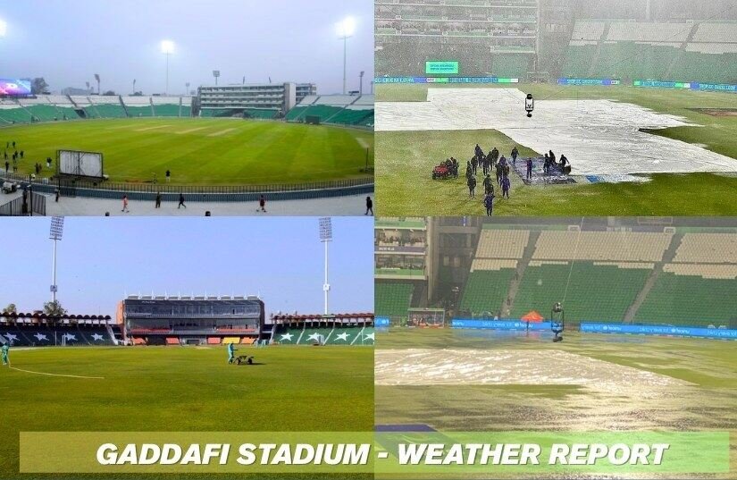 Gaddafi Stadium weather Report