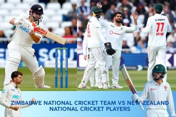Zimbabwe National Cricket Team vs New Zealand National Cricket Players