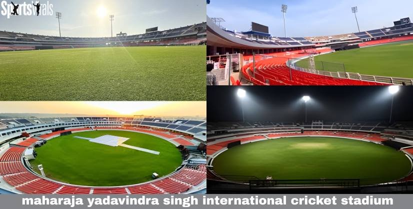 maharaja yadavindra singh international cricket stadium, pitch report
