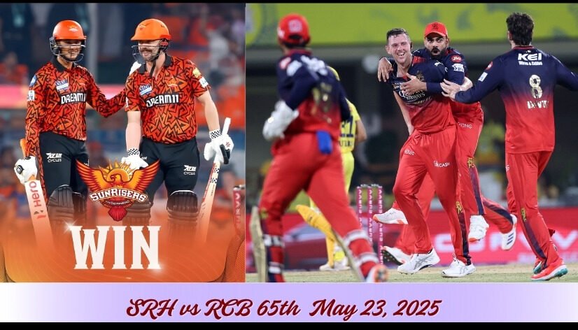 Sunrisers Hyderabad vs Royal Challengers Bengaluru Match Scorecard