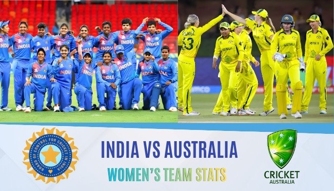 India Women's National Cricket Team vs Australia Women’s National Cricket Team Stats