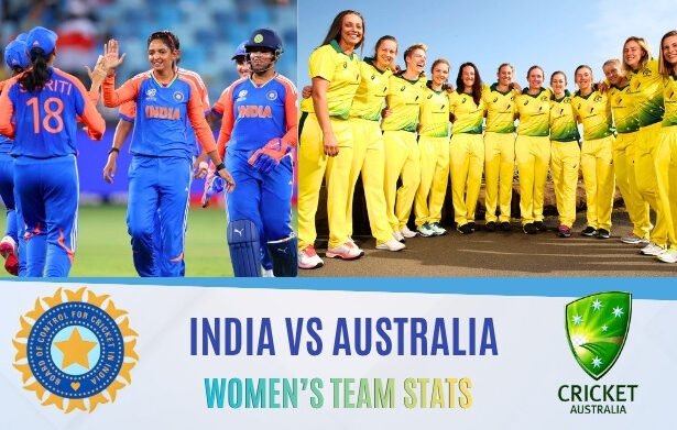 India Women's National Cricket Team vs Australia Women’s National Cricket Team Stats