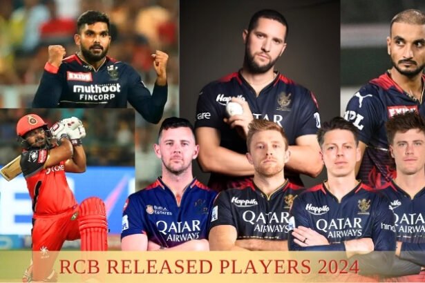 RCB Released Players 2024