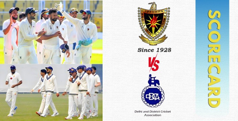 Railways Cricket Team vs Delhi Cricket Team Match Scorecard, Group D, 30 Jan 2025