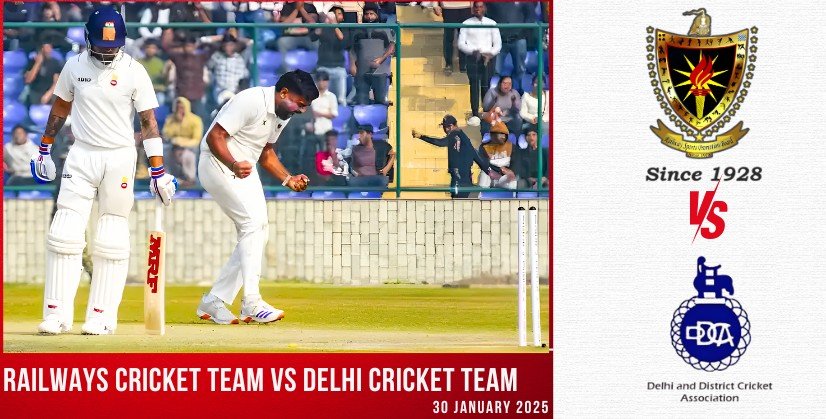 Railways Cricket Team vs Delhi Cricket Team Match Scorecard