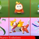 Gen 9 Starter Evolutions