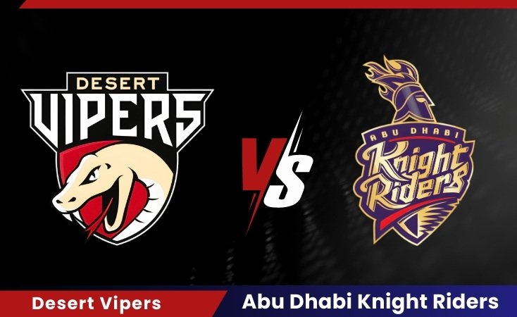 Desert Vipers vs Abu Dhabi Knight Riders Match Scorecard
