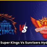 Chennai Super Kings Vs Sunrisers Hyderabad Match Scorecard