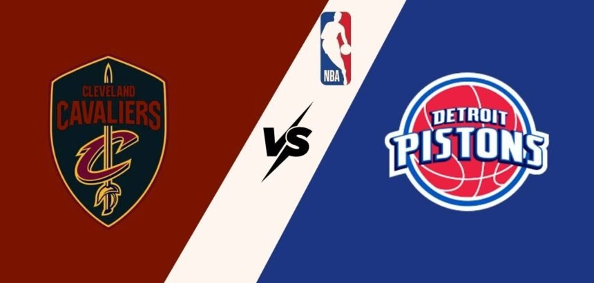 Detroit Pistons Vs Cleveland Cavaliers