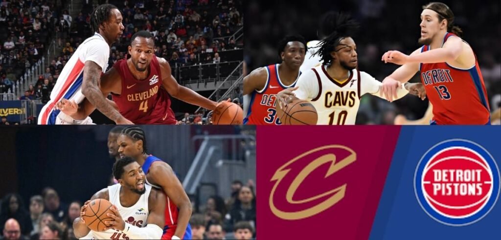 Detroit Pistons Vs Cleveland Cavaliers team