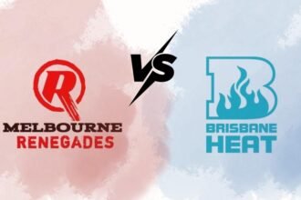 Melbourne Renegades vs Brisbane Heat match