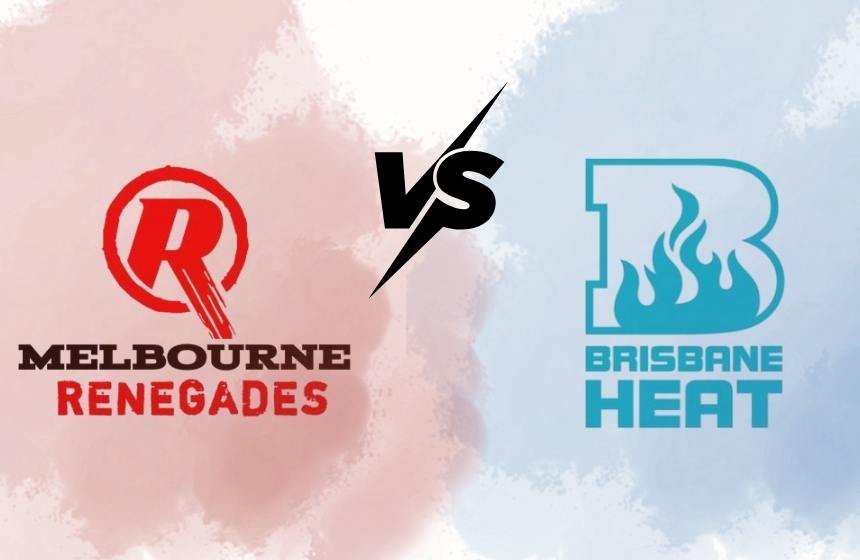 Melbourne Renegades vs Brisbane Heat match
