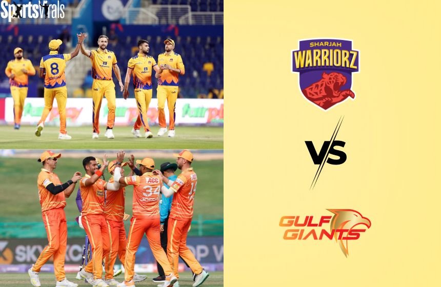 Sharjah warriorz vs Gulf Giants match scorecard