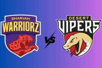 sharjah warriors vs desert vipers