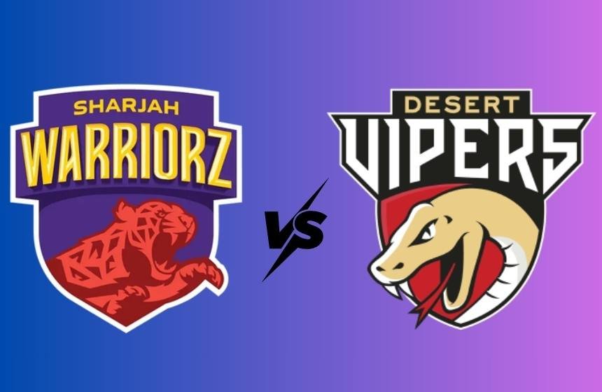 sharjah warriors vs desert vipers