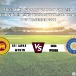 Sri lanka women vs India women national cricket team match scorecard ODI Tri-series 2025
