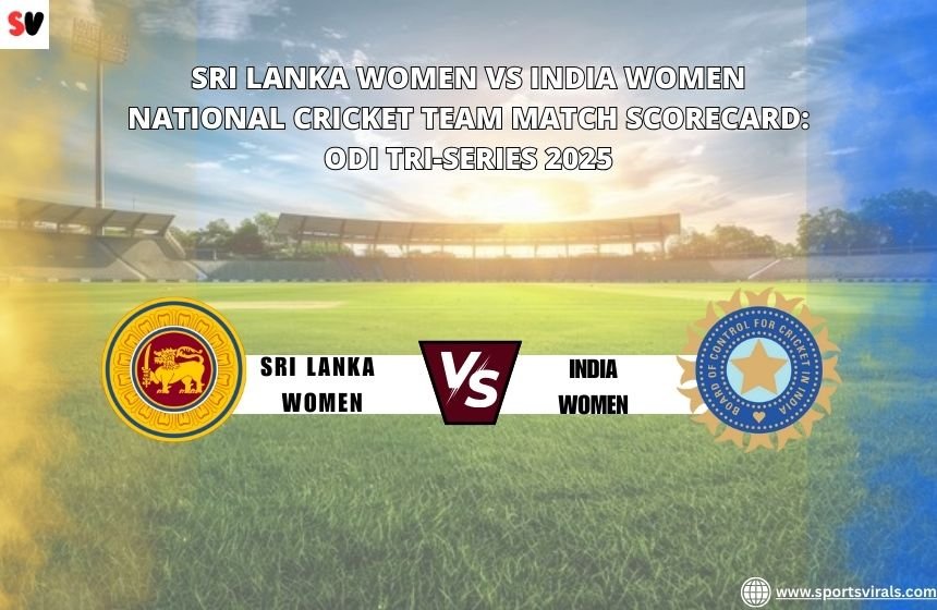 Sri lanka women vs India women national cricket team match scorecard ODI Tri-series 2025