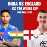 India Vs England ICC T20 World Cup, Semi final 2026