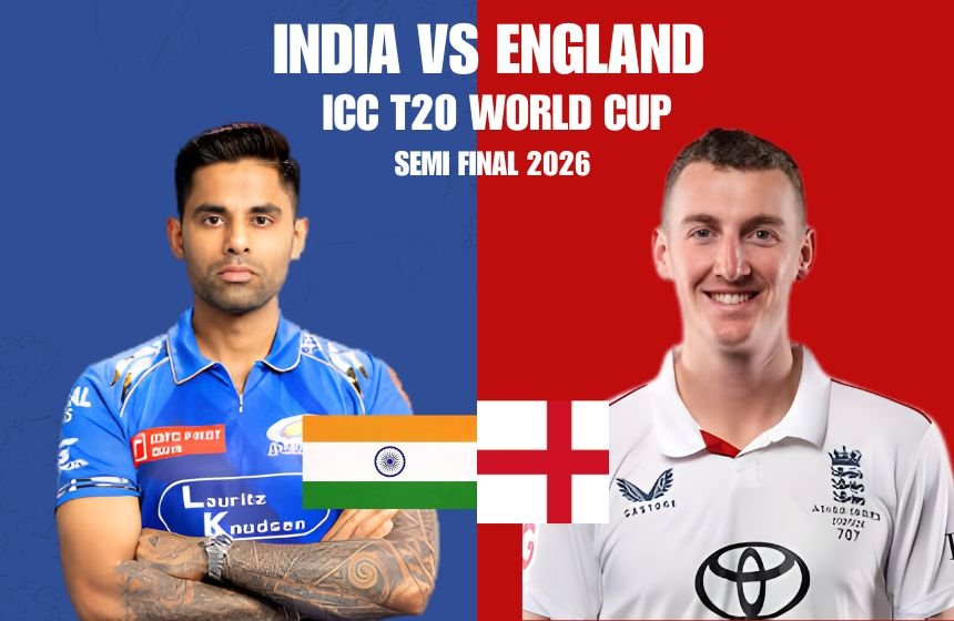 India Vs England ICC T20 World Cup, Semi final 2026