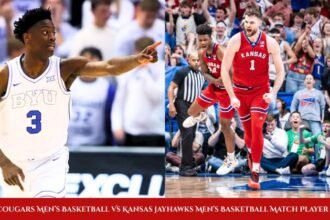 Byu Cougars Men’s Basketball Vs Kansas Jayhawks Men’s Basketball Match Player Stats