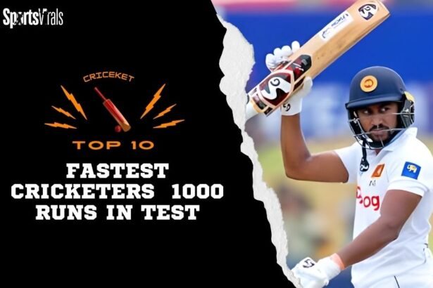 fastest 1000 runs in test
