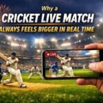 Why a Cricket Live Match Always Feels Bigger in Real Time