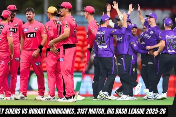 Sydney Sixers Vs Hobart Hurricanes Match Scorecard