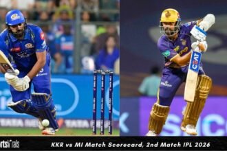 Kolkata Knight Riders vs Mumbai Indians Match Scorecard