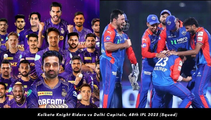 Kolkata Knight Riders vs Mumbai Indians Match Squad