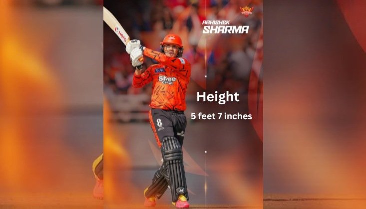 Abhishek Sharma Height