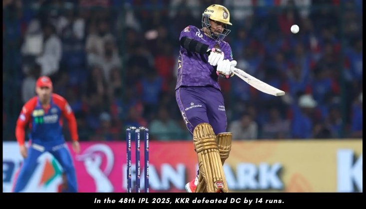 Kolkata Knight Riders vs Delhi Capitals Match Scorecard