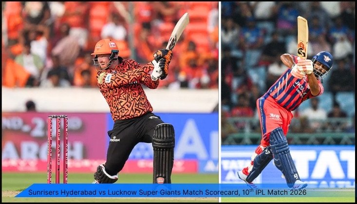 Sunrisers Hyderabad vs Lucknow Super Giants Match Scorecard