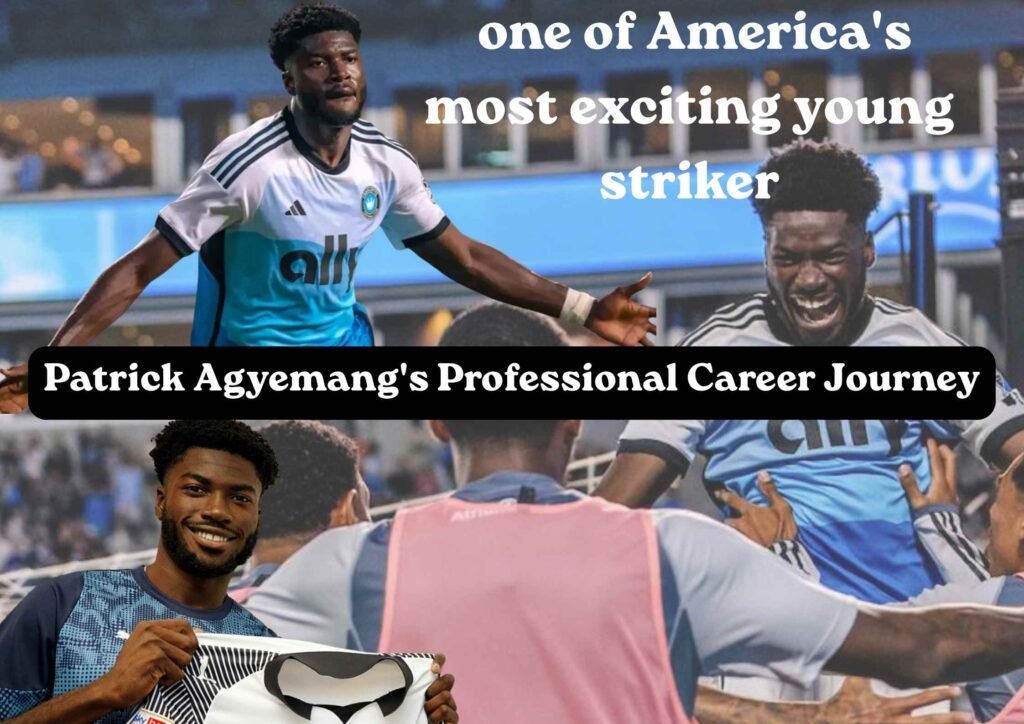 Patrick Agyemang playing professional soccer during his club career