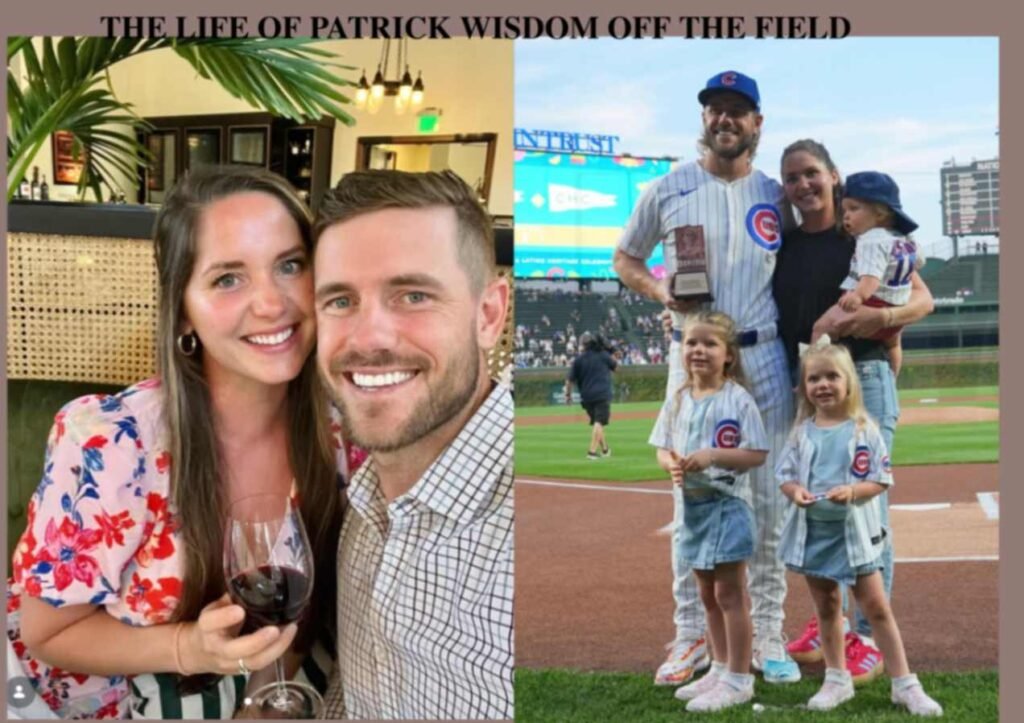 Patrick Wisdom during an off-field appearance.