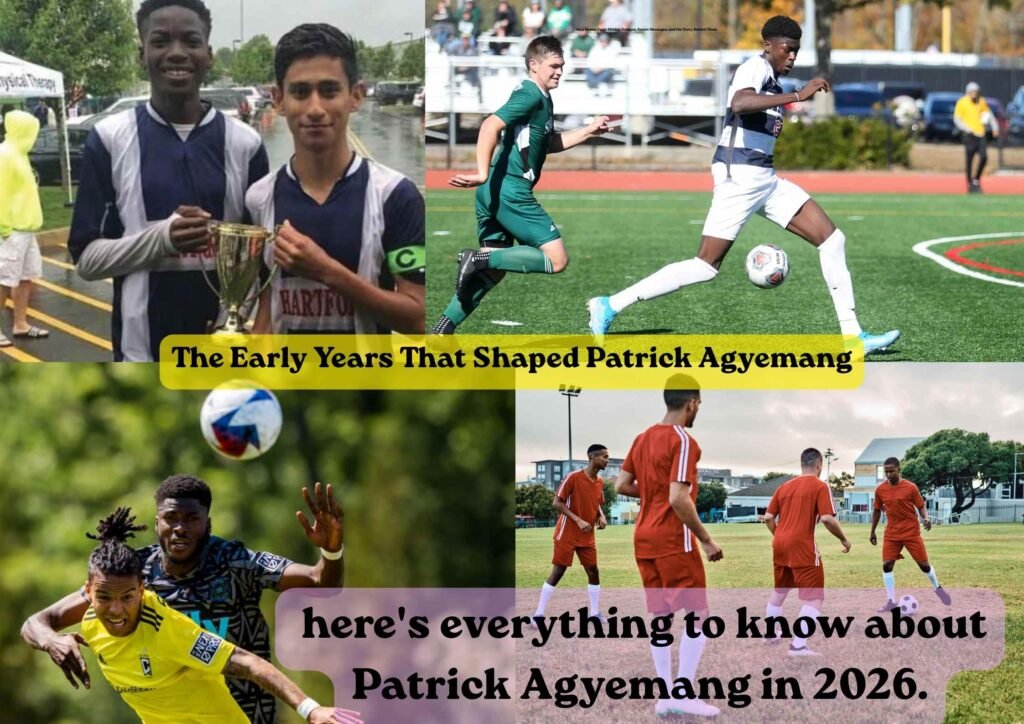 Youth soccer training and early football development similar to Patrick Agyemang's journey
